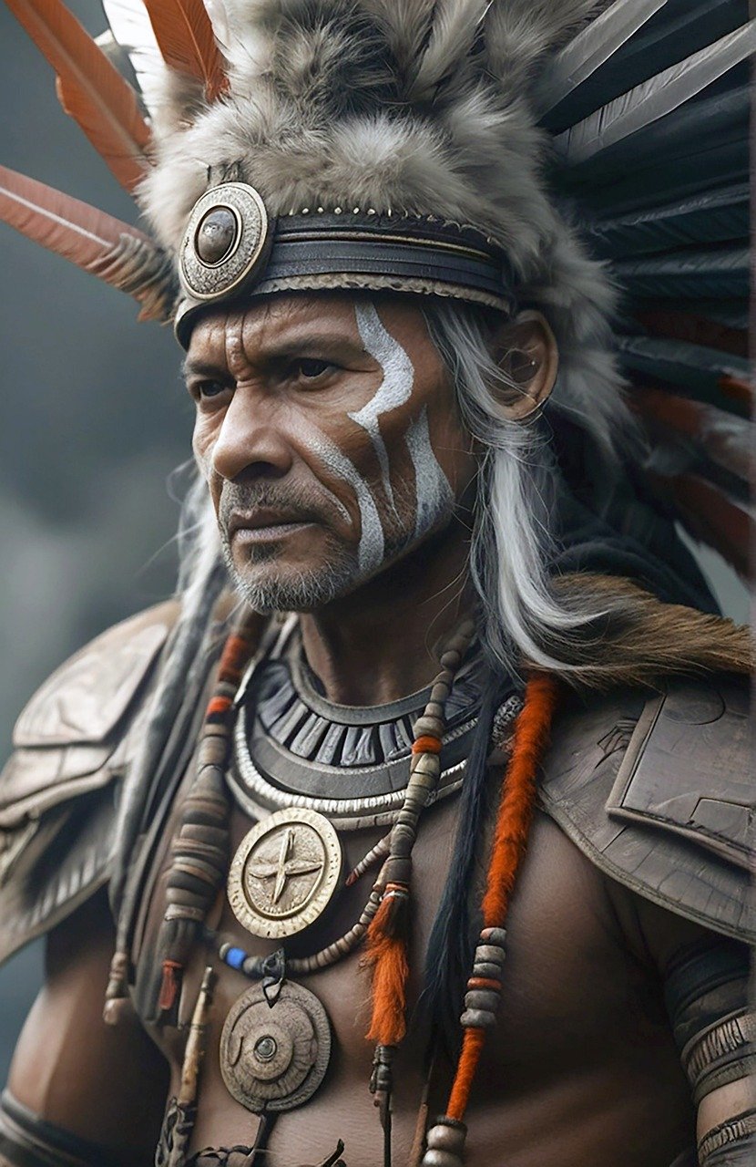 ai generated, man, red indian-8517737.jpg